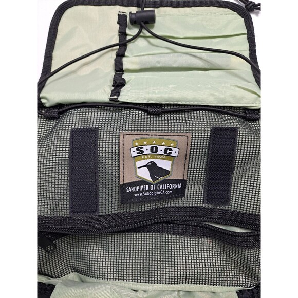 Sandpiper Personal Travel Bag Tactical Toiletry Organizer Hanging Shower Black - Picture 4 of 5